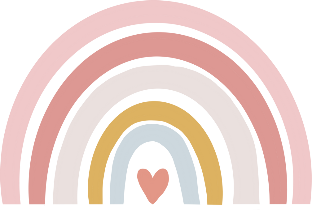 Hand-Drawn Rainbow Illustration